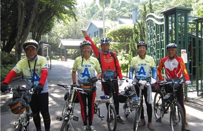 艾美特环保绿骑士台湾低碳骑行